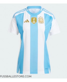 Günstige Argentinien Heimtrikot Damen Copa America 2024 Kurzarm